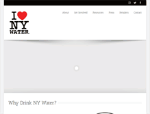 Tablet Screenshot of ilovenywater.org